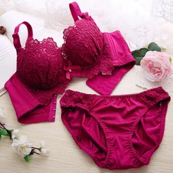 Sexy Push Up Bra Set Lingerie Underwear Panties And Underwear Female Underwear Cotton Embroidery Bralette Bralet Set Lingerie