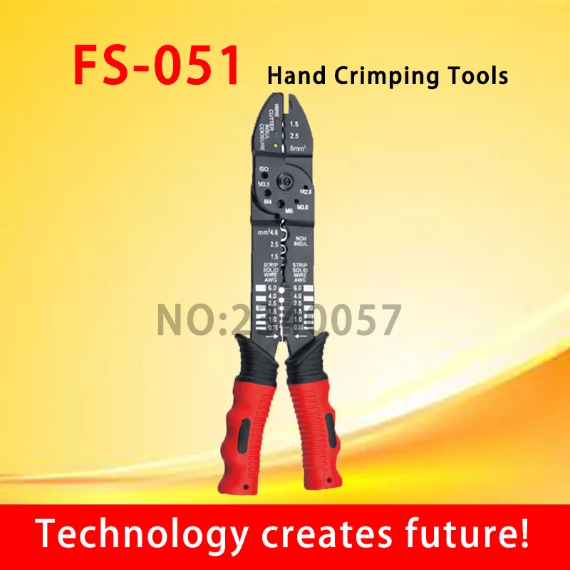 Multi-functional crimping pliers terminals crimping tools wire stripper multi tool tools hands plier FS-051