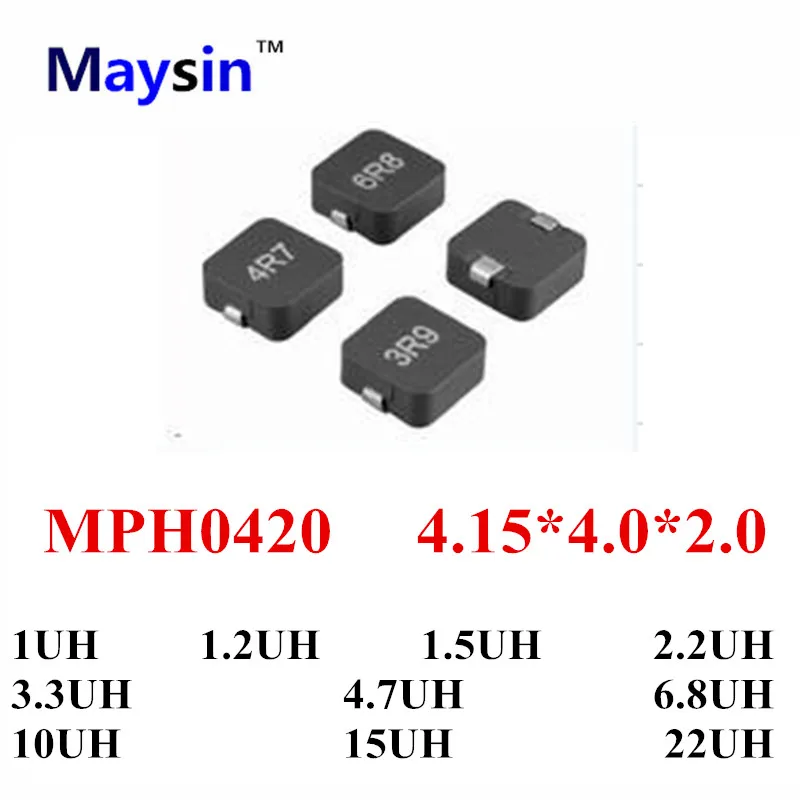 

MPH0420 4,15*4,0*2,0 1UH 1.2UH 1.5UH 2.2UH 3.3UH 4.7UH 6.8UH 10UH 15UH 22UH 20% образец, чтобы связаться с клиентами 20%