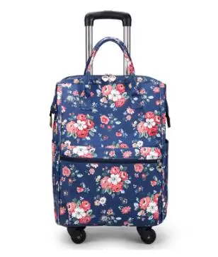 

20" Travel Boarding bags trolley bag with wheels carry on luggage suitcase Wheeled Rolling Luggage Bag travel cabin luggage Bags