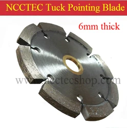 4'' Diamond Tuck pointing blade 105mm concrete tuck point pointer Grooving tools 3 4 5 6 8 10mm thick segment Hard Motor removal