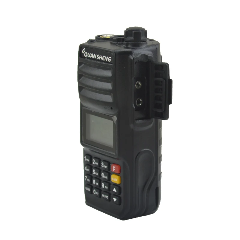 Quansheng Walkie Talkie TG-UV2Plus Dual Band VHF 136-174MHz UHF 400-470MHz 10W Output Power FM Two Way Radio TG-UV2 Plus