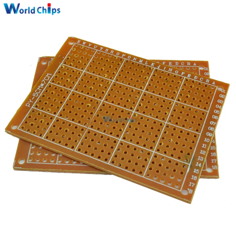 DIY junta Universal Prototype papel PCB 5*7 cm 5*7 cm
