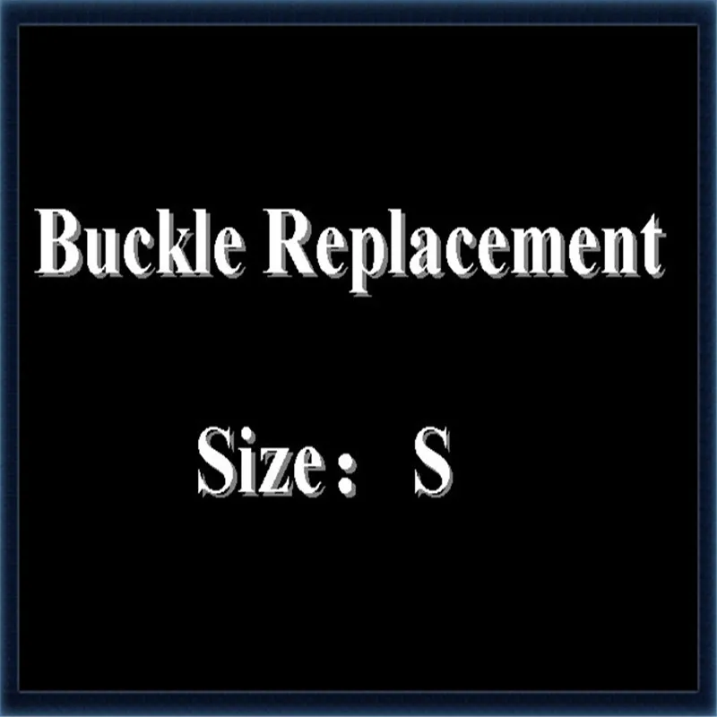 Please Pay the Difference in Price Black Buckle Replacement