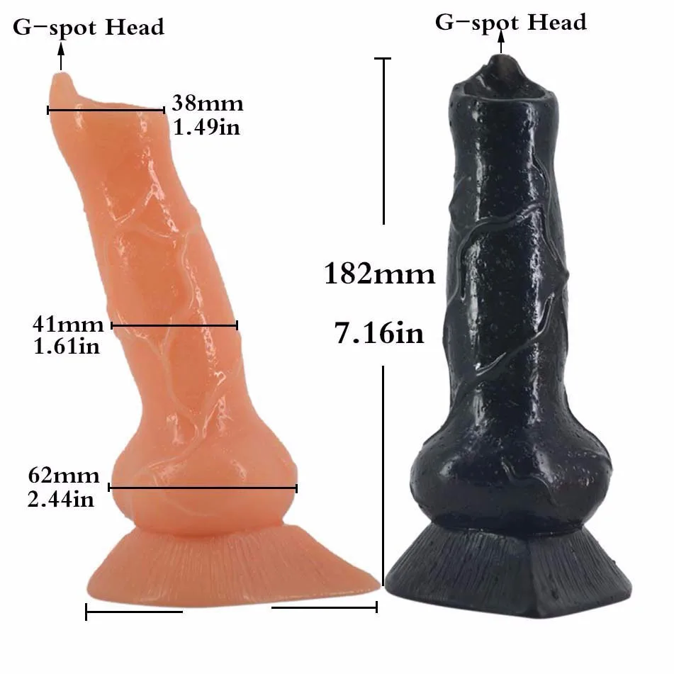 FRKO Animal Dildo Imitate Wolf Penis Sex Toy For Women Masturbation Insert Vagina Anal Plug Unique Professional Huge Erotic Toys