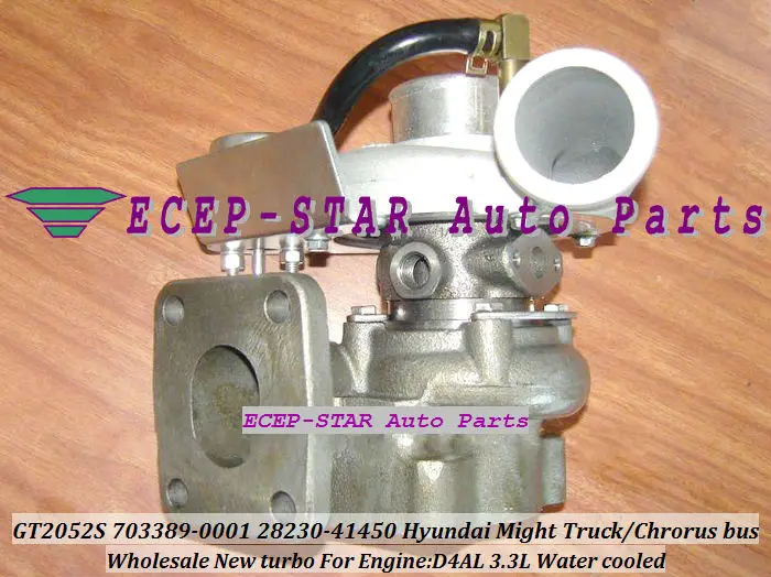 GT2052S 703389-0001 703389-0002 28230-41450 28230-41431 Turbo Turbocharger For HYUNDAI Truck Mighty 2 Chrorus Bus HD72 3.3L D4AL