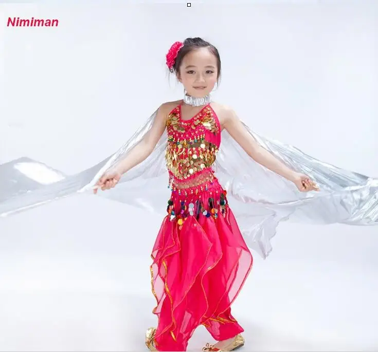 Hot Sale Girls Handmade Belly Dance Isis Wings Children Angel Kids Belly Dance Isis Wings Two Colors on Sale Without Stick