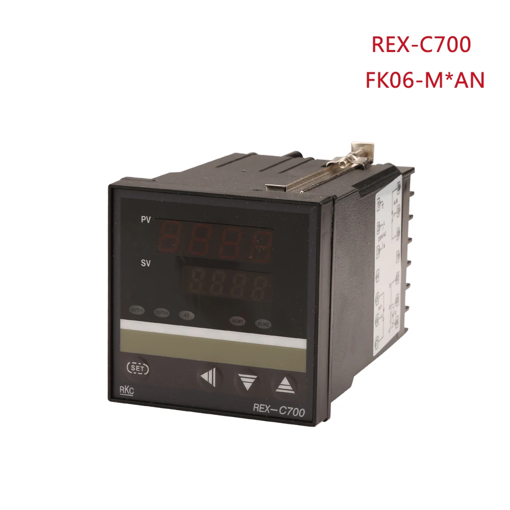 

REX-C700 FK06-M*AN PID intellenge temperature controller to 1300 celsius,72X72mm thermostats replay control output