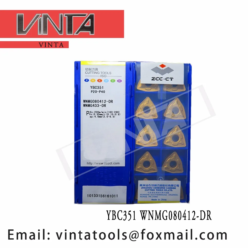 

High quality 10pcs/lots YBC351 YBC252 YBD152 YBD102 WNMG080412-DR cnc carbide turning inserts