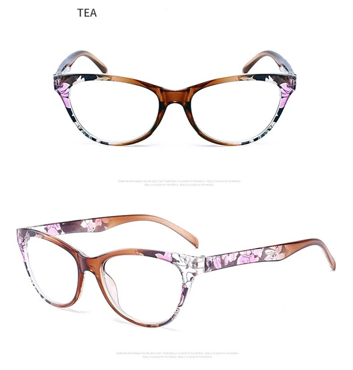 Power + 1,0 + 1,5 + 2,0 Bis + 4,0 Cat Eye Hyperopie Brille Magnifie Retro Tee/Rot/blau Rahmen Brillen Für Ältere – Detail 7