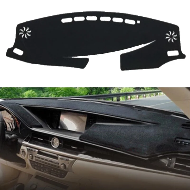 Car Dashboard Cover For Lexus ES200 ES300H 250 2014 2015 2016 2017 2018 Dashmat Sun Shade Pad Carpet Auto Dashboard Car Styling