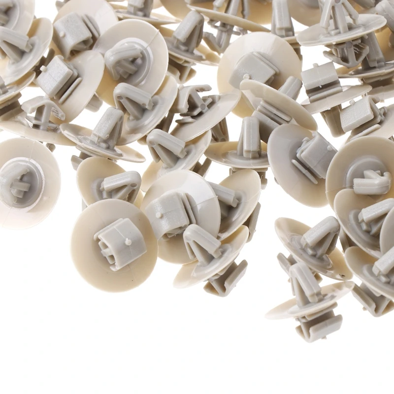100Pcs Clips For Renault Trafic Traffic Side Moulding Lower Protection Door Trim