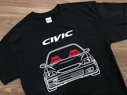 Tシャツ2019コットンクラシック和風車用シビック (タイプ1),Tシャツ100%