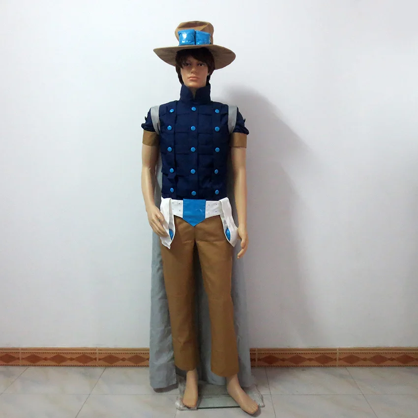 

Steel Ball Run Gyro Julius Caesar Zeppeli Cosplay Costume Halloween Uniform Outfit Customize Any Size