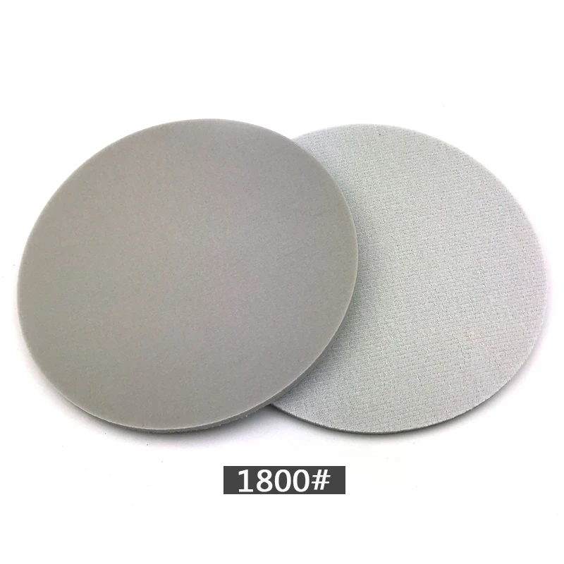 POLIWELL 2 CHIẾC 6 Inch 150mm Thông Tắc Đường Ống Bọt Biển Chà Nhám Đĩa Nhám 150 ~ 2000 Ẩm Ướt và Khô Giấy Nhám để sander Dụng Cụ Điện Phụ Kiện