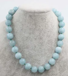 wow! blue jades unique necklace stone  round 12mm  14mm  17