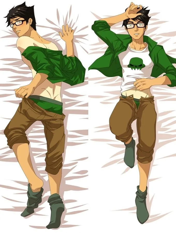 

Japan Anime Homestuck Jake English Male Hugging Body Pillow Cover Case BL decorative pillows