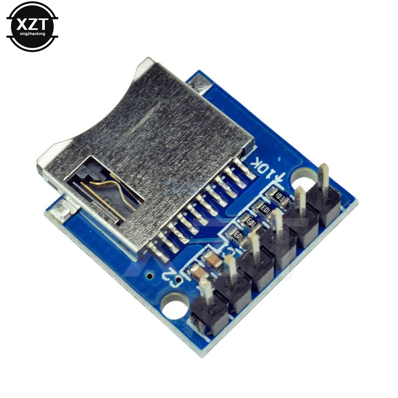 Mini Micro SD TF Card Memory Shield Module With Pins Micro SD Storage Expansion Board for Arduino ARM AVR