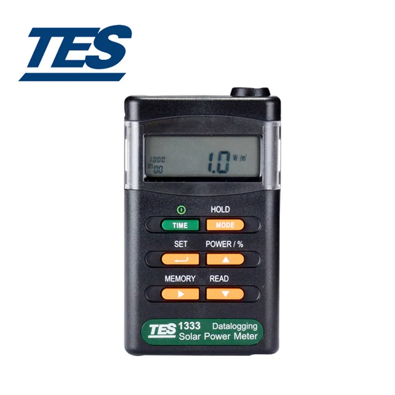 

TES-1333 Solar Power Meter Solar Power Meters Digital Radiation Detector Solar Cell Energy Tester