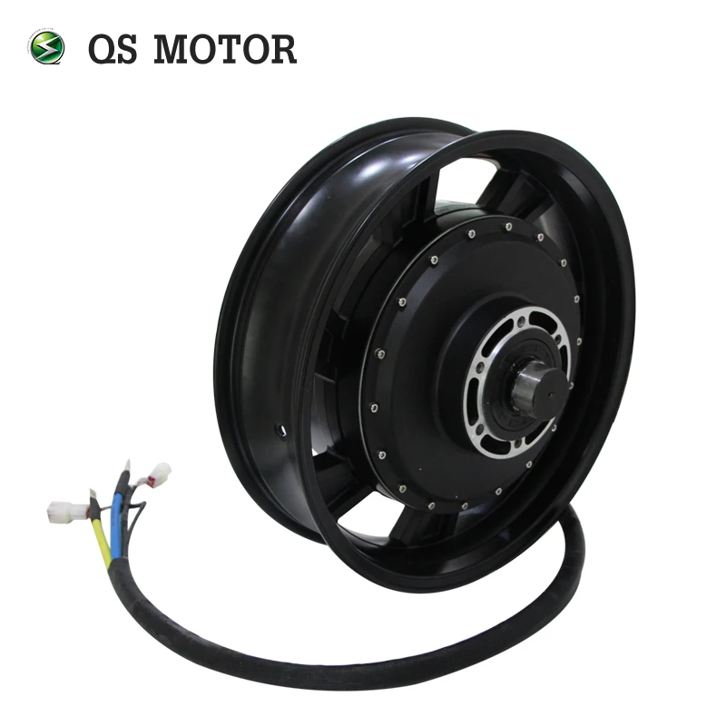 

17X4.5inch 12kW 273 70H V3 Air Cooled Brushless DC Electric Hub Motor For Motorcycle