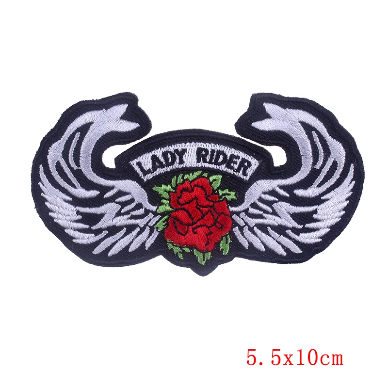 Prajna Egypt Things Iron on Patches Rose Ancient Egypt People Embroidered Patch For Clothing DIY Stripe On Jean Coat Accessories