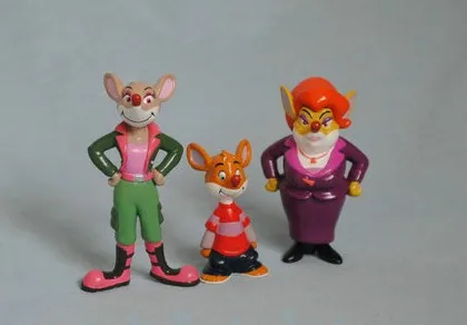 

Мини-фигурка m ousereporters, модель куклы, украшение, игрушки, фигурки, 3 шт./компл., из печати