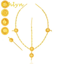 Ethlyn Ethiopian Habesha jewelry hairwear  Gold Color jewelry hair  accessories for  Ethiopian women