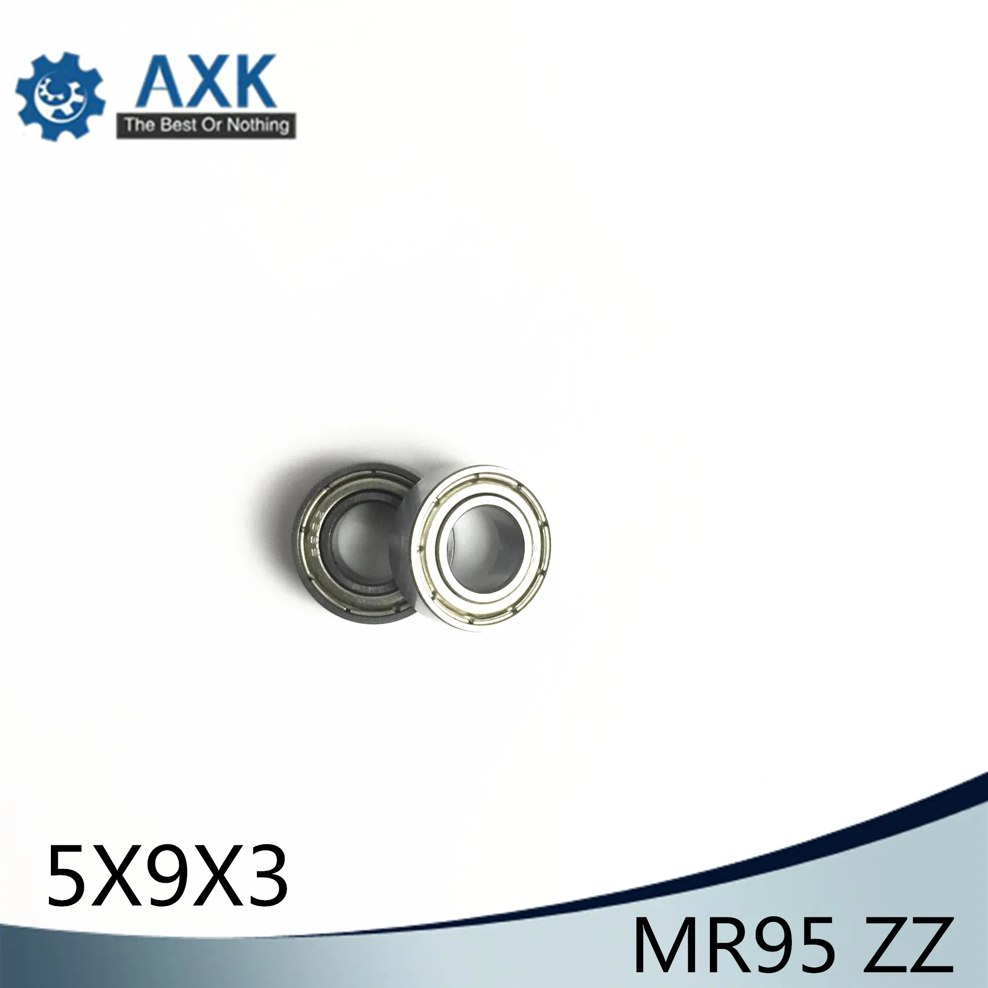 MR95ZZ ABEC-1 (50PCS) 5X9X3mm Miniature Ball Bearings L-950ZZ