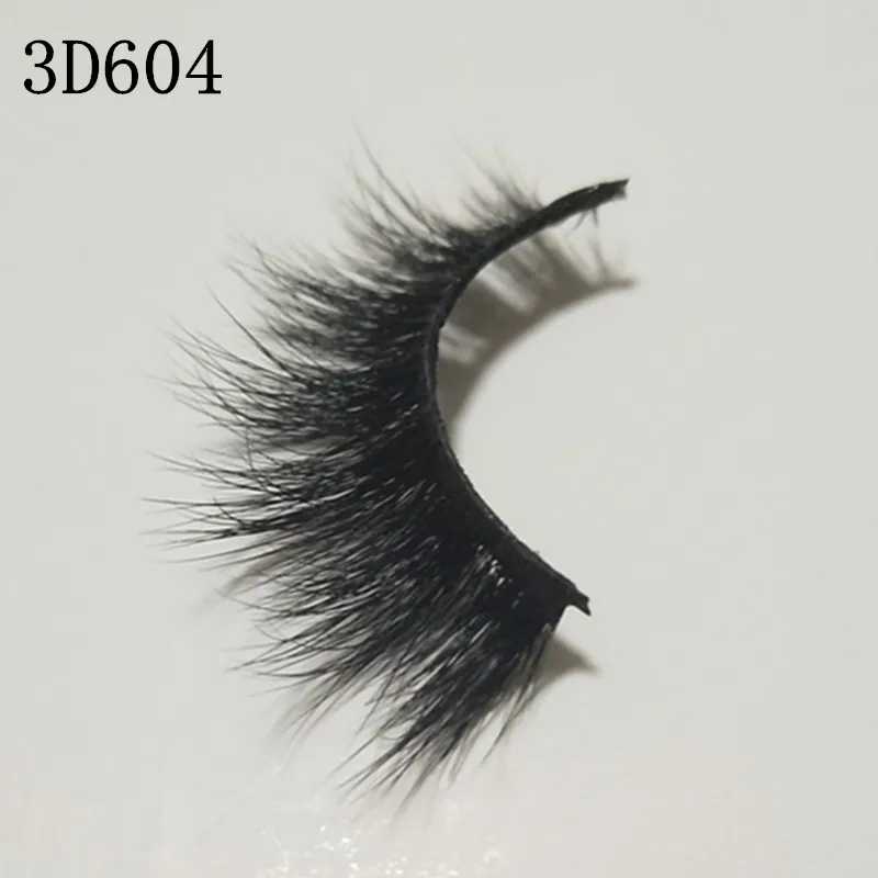 IN USA 300pairs 3D Mink Eyelashes Cruelty Free Handmade Medium Volume Mink Lash Natural Lashes Soft False Eyelashes Makeup cilio