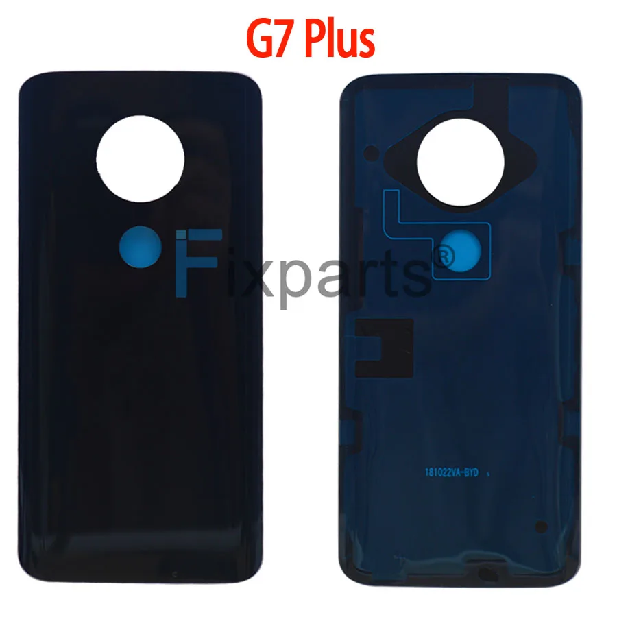 Tested New Full For Motorola Moto G7 XT1962 Back Cover G7 Play Back Battery Cover For moto G7 Power Rear Door Housing Case Panel