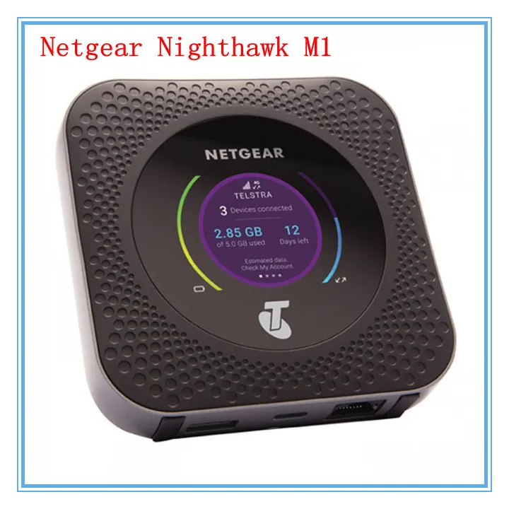 Unlocked Netgear Nighthawk M1 4GX Gigabit LTE Mobile Router rj45 1000mbps lan M1 MR1100 CAT16 4GX Gigabit 4g WiFi Hotspot