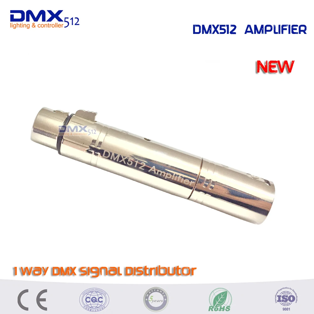 Free shipping Brand New High Quality DMX Amplifier Controller DC5V Input DMX Signal Output 1CH 1 Channel Signal