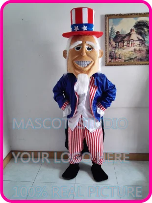 mascot  uncle sam mascot costume custom fancy costume anime cosplay kits mascotte fancy dress carnival costume