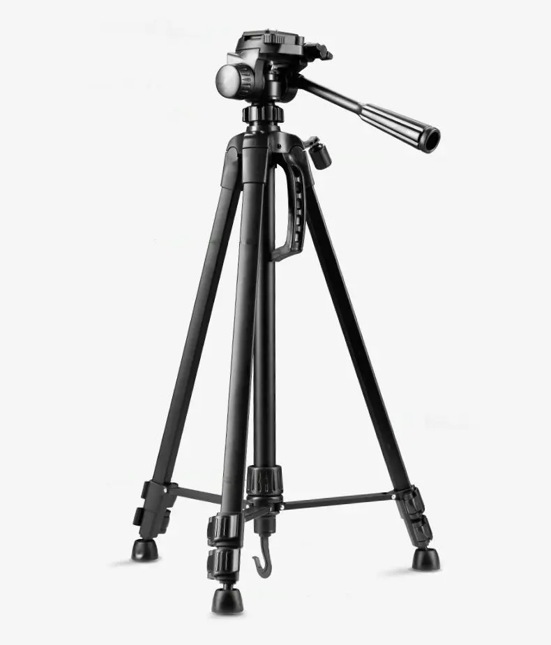 NEW 3520  Tripod Portable 3 Way Head + bag For Camera Nikon Sony Canon Samsung phone