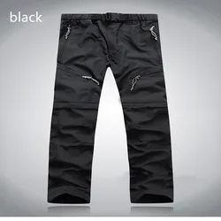 Men's Convertible Quick-Dry Hiking Pants to Shorts, Summer Trekking Camping Trousers Lightweight Breathable S-3XL Factory Direct