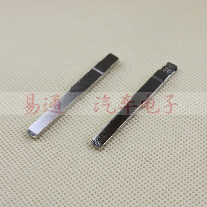 Hoja de llave plegable para coche Ford Fox, llave de coche en sustitución del cabezal de llave n. ° 38