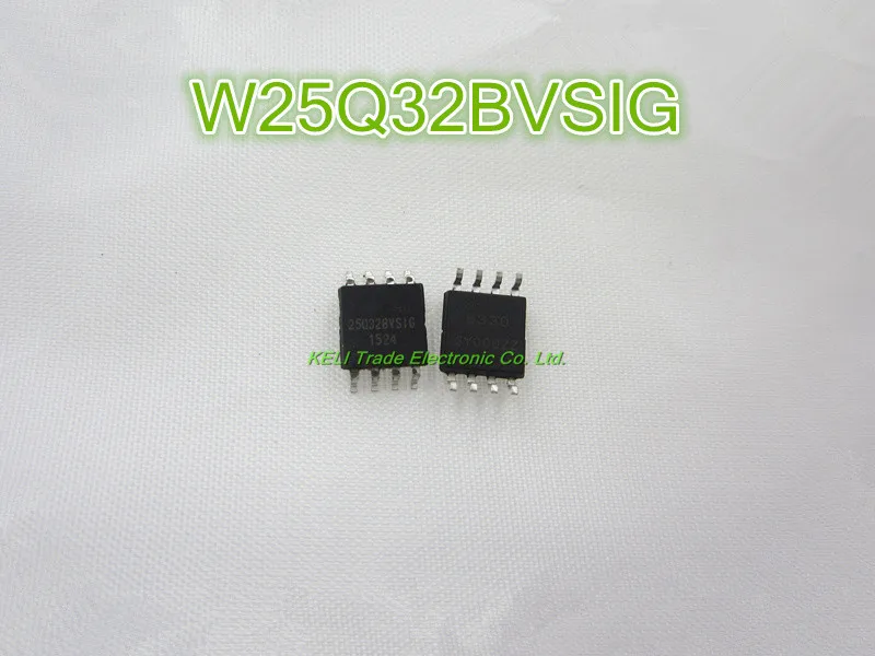 50 pcs/lot W25Q32BVSSIG W25Q32BVSIG 25Q32BVSIG 25Q32B WINBOND SOIC8 100% nouveau original