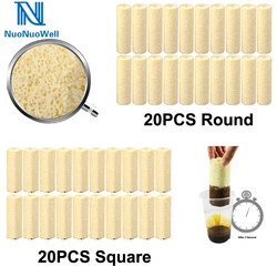 20Pcs-Pack Bio Filter Media Tube Aquarium Bacteria House Fish Tank Raw Water Treatment System Recirculating Aquaculture