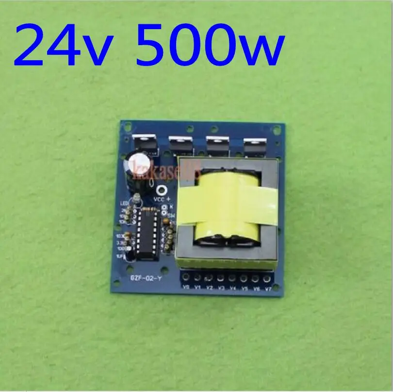 500W Inverter Boost Board Transformer Power DC 12V 24V TO AC 220V 380V Car Converter