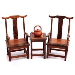 Ming Qing Dynasty Chinese Mahogany Furniture Model Decorations - Unique Home Accessories Business Gifts with Traditional Charact