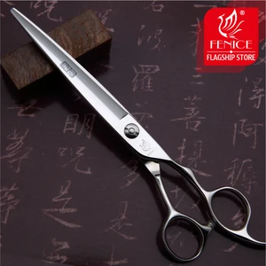 مقص Fenice Master Series JP440C الفولاذ المقاوم للصدأ المهنية 7.0 بوصة تصفيف الشعر مقص أدوات القطع نمط أعلى 8 مبيعات لاختبار الصمامات الإلكترونية - رقم 3