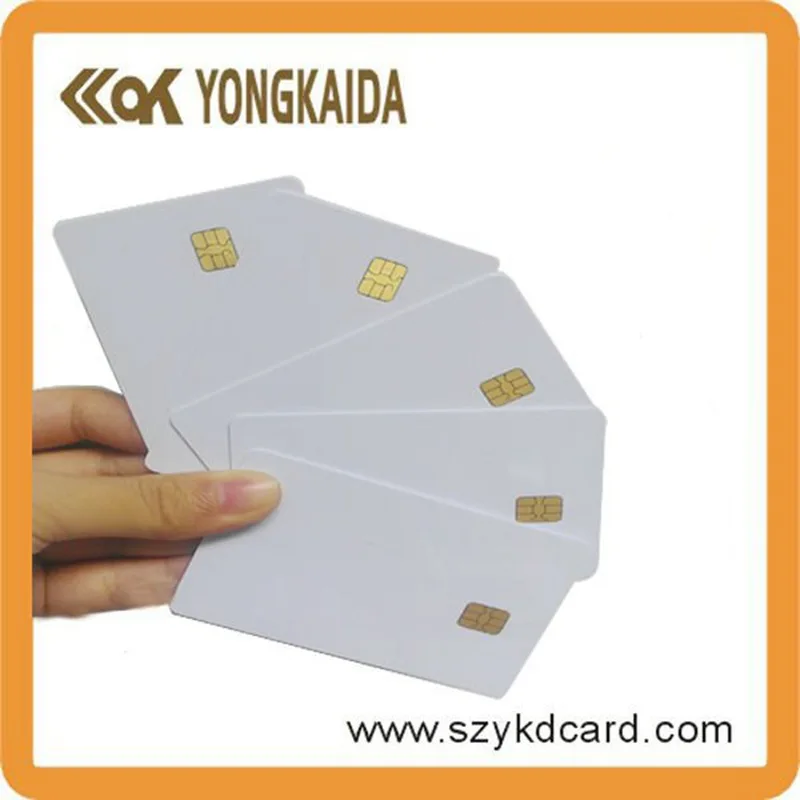 

1000pcs/Lot 1K PVC IC card Contact Blank Smart Card fudan4428