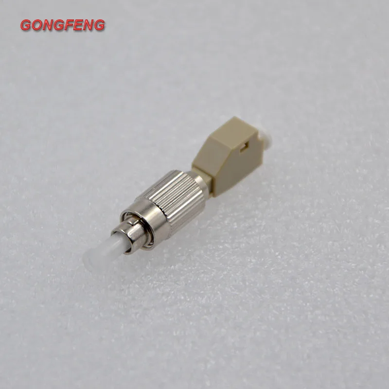 

New Fiber Optic Connector FC Male-LC Female Multimode 50/62.5/125 OM3/OM4 Flange Adapter Coupler Special sale