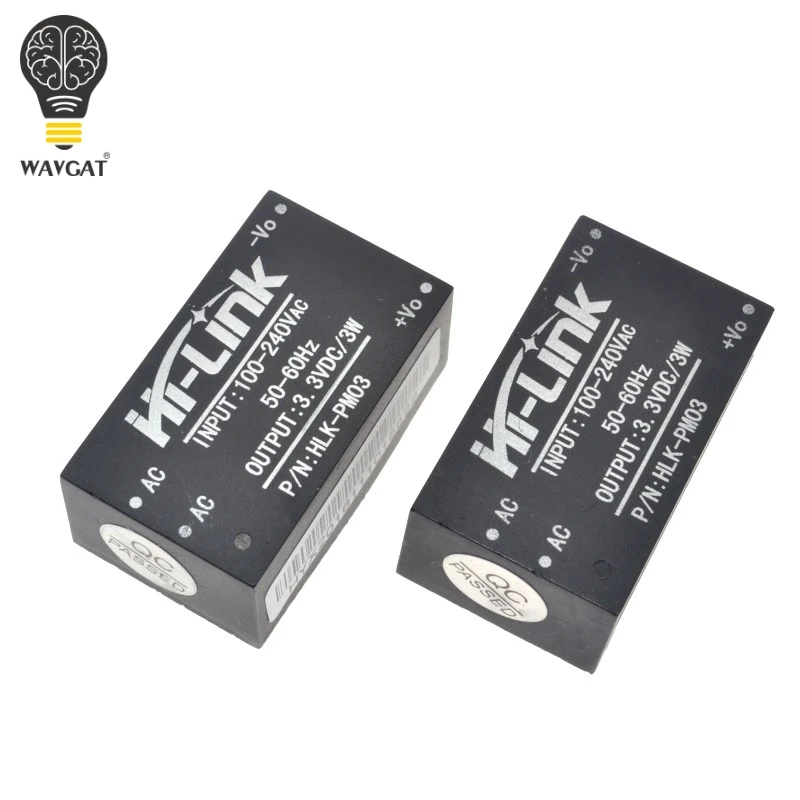 HLK-PM03 AC-DC 220V do 3.3V w dół Buck moduł zasilający