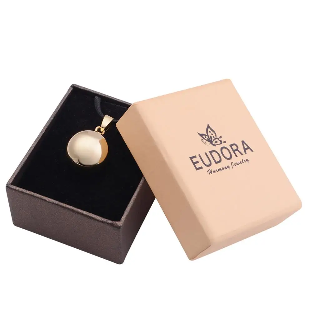 Gold Color Chime Bell Belly Necklace Harmony Bola Pendant Maternity Ball Musical Bell Pregnancy Ball Mexico Bola Women Pendants