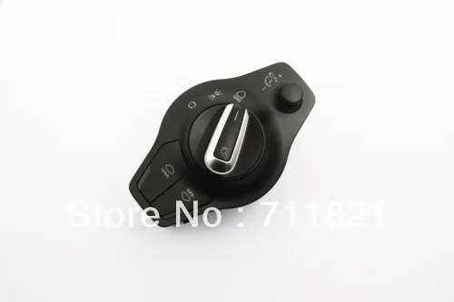 

Car Styling Chrome Euro Head Light Switch For Audi Q5 A5 A4 B8