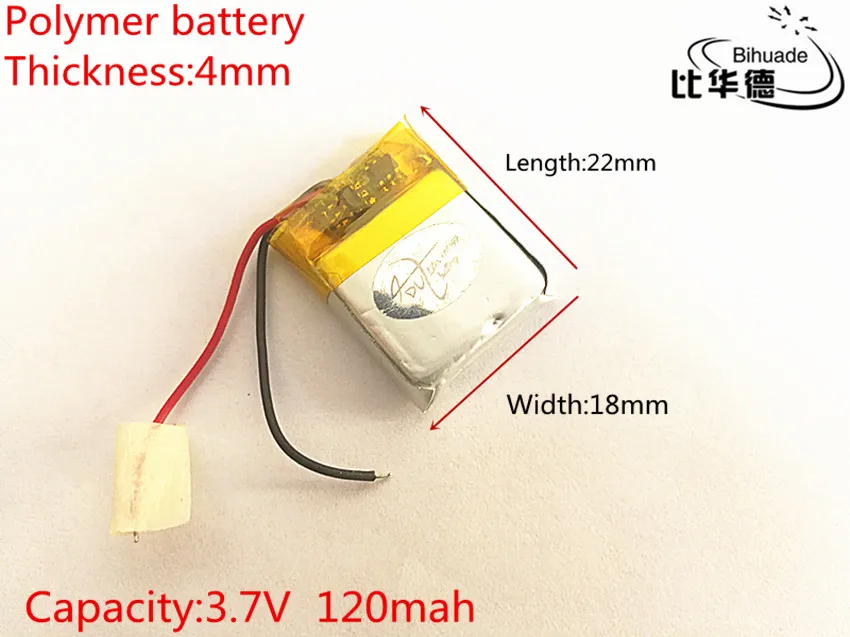 3.7V 120Mah 401822 … - image