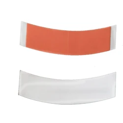 Lot de 36 bandes rouges pour toupies/perruques pour hommes, bande double forte de haute qualité
