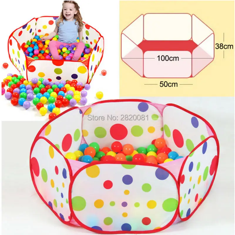 hexagon/square large play tent ocean ball pool children's happy play pool,Portable Foldable sport house lawn wild meal tent