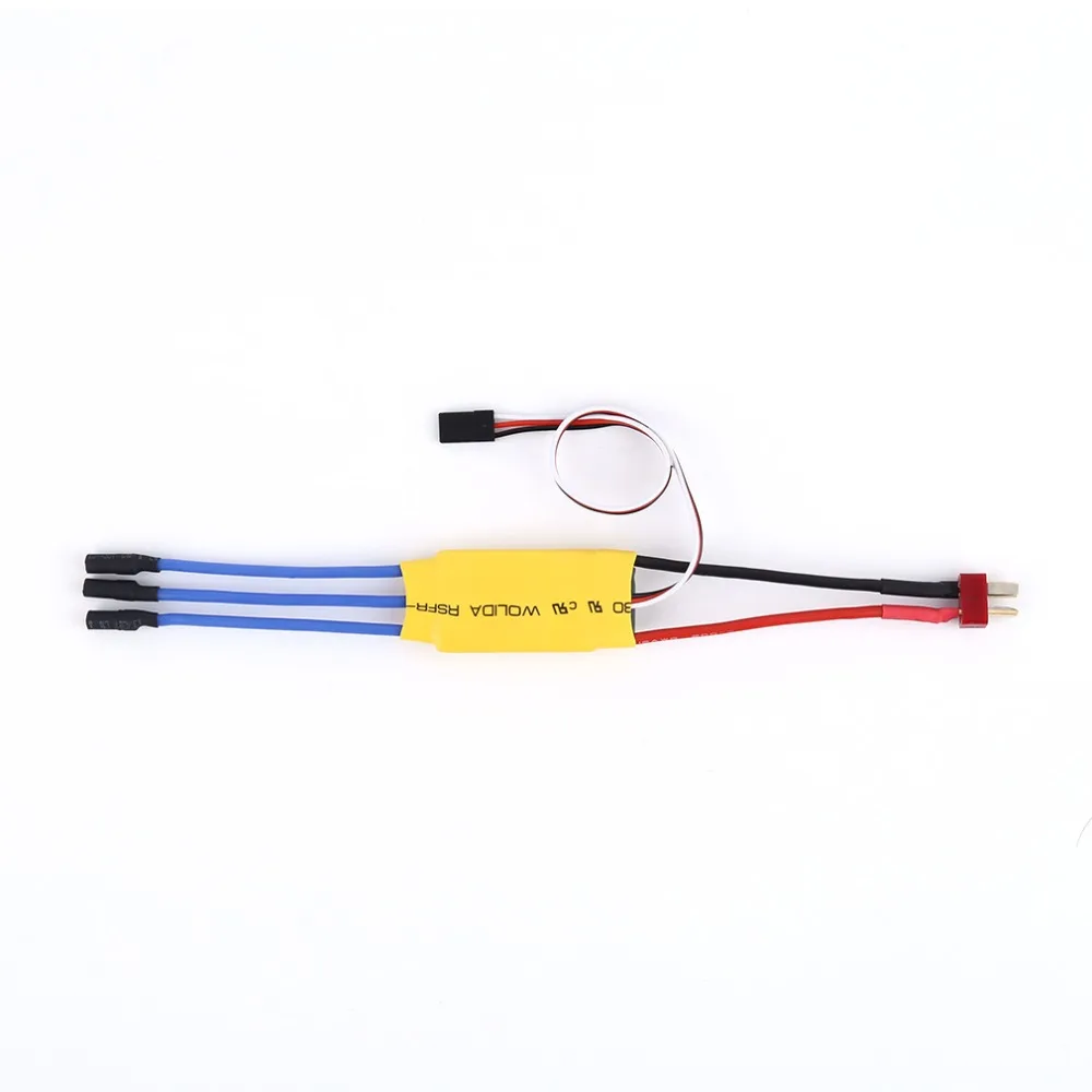 XXD 30A ESC wtyk spawalniczy bezszczotkowy multicoptera regulator prędkości silnika RC BEC t-rex 450